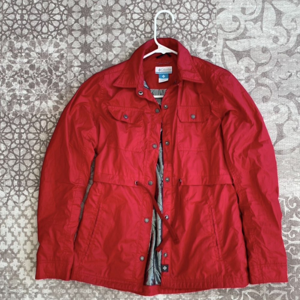 XS Omni-heat Thermal Comfort Columbia Jacket with Cinch Waist